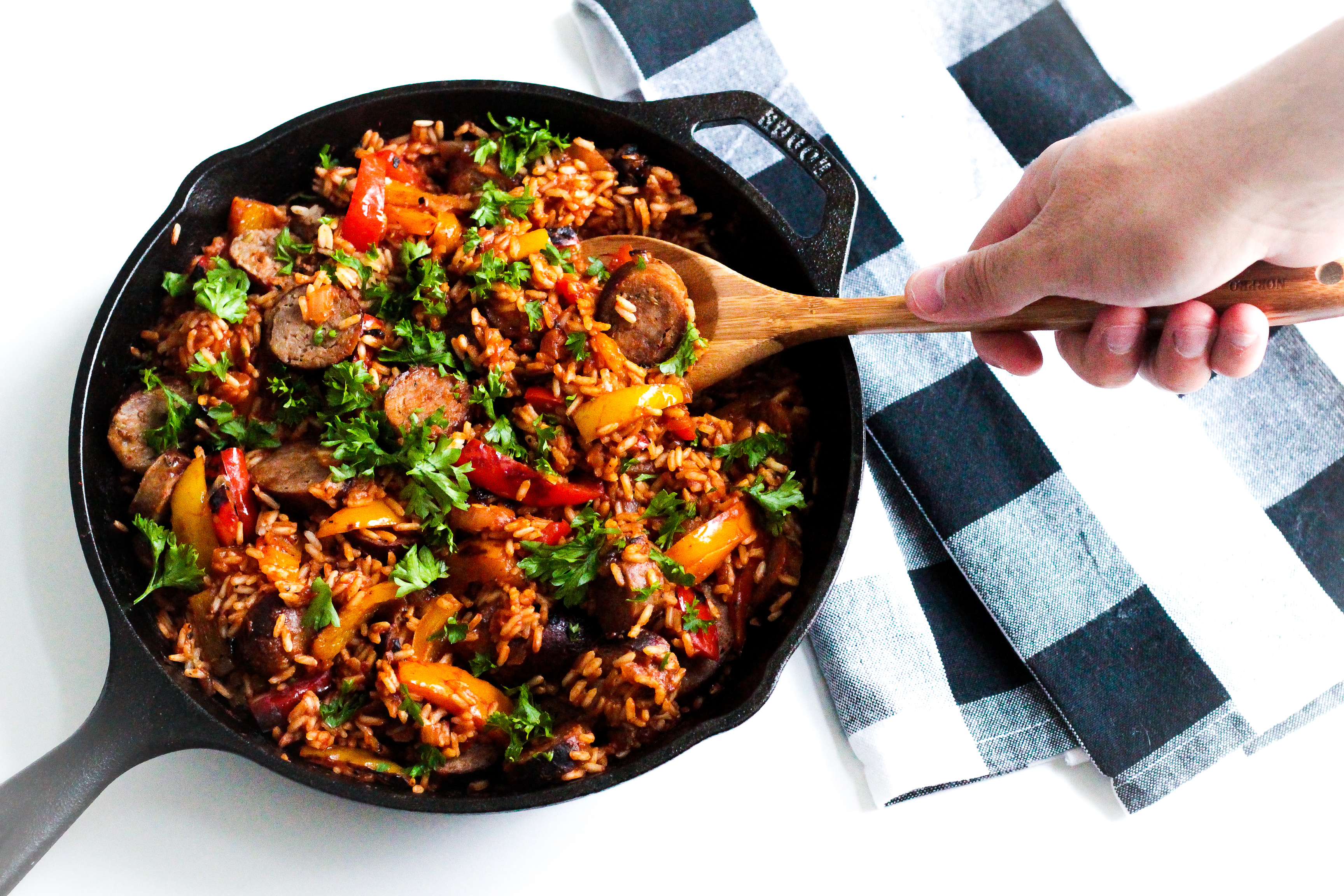 sausage pepper skillet